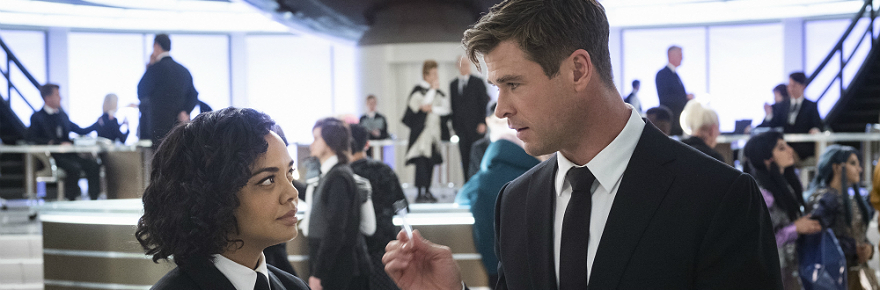 Emma Thompson and Chris Hemsworth