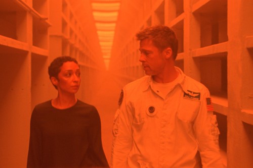 Ruth NeggaBrad Pitt in Ad Astra.