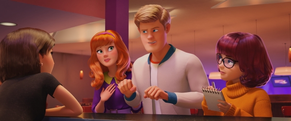 Daphne, Fred and Velma from the movie "Scoob!"