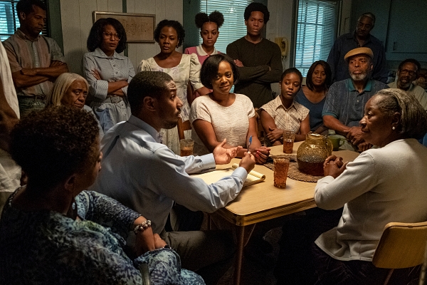 Convincing McMillian's family and friends that he is the right man to represent him.