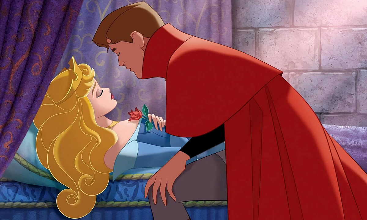 Sleeping Beauty taking a nap