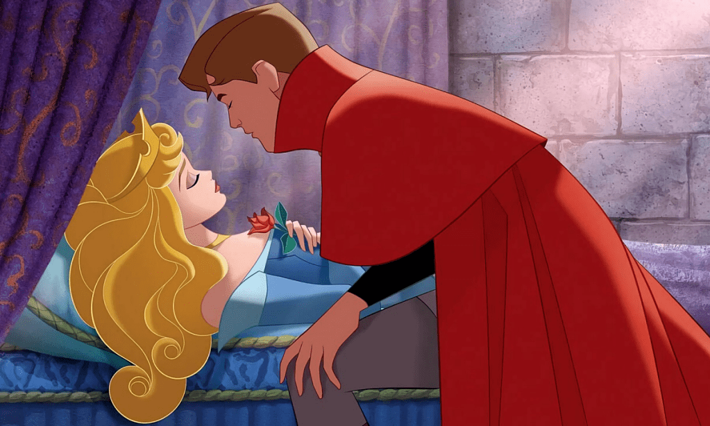 Sleeping Beauty taking a nap