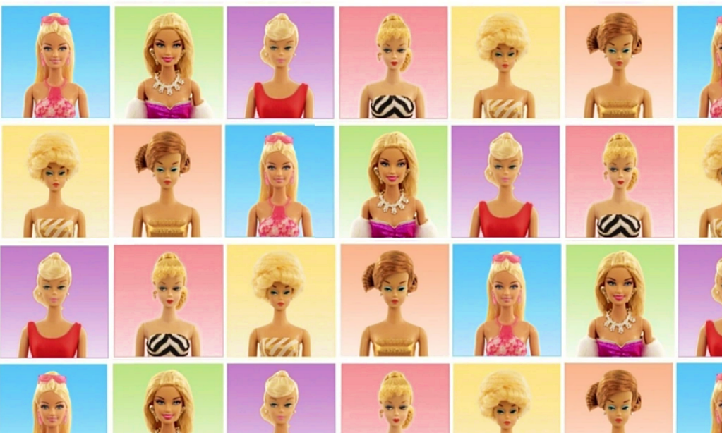 Lots of Barbie dolls