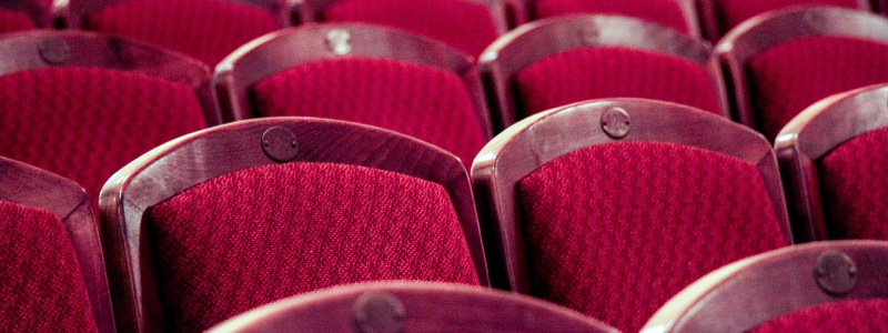Movie theater seats