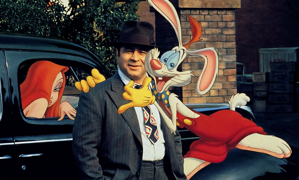 Jessica Rabbit, Eddie Valiant and Roger Rabbit.