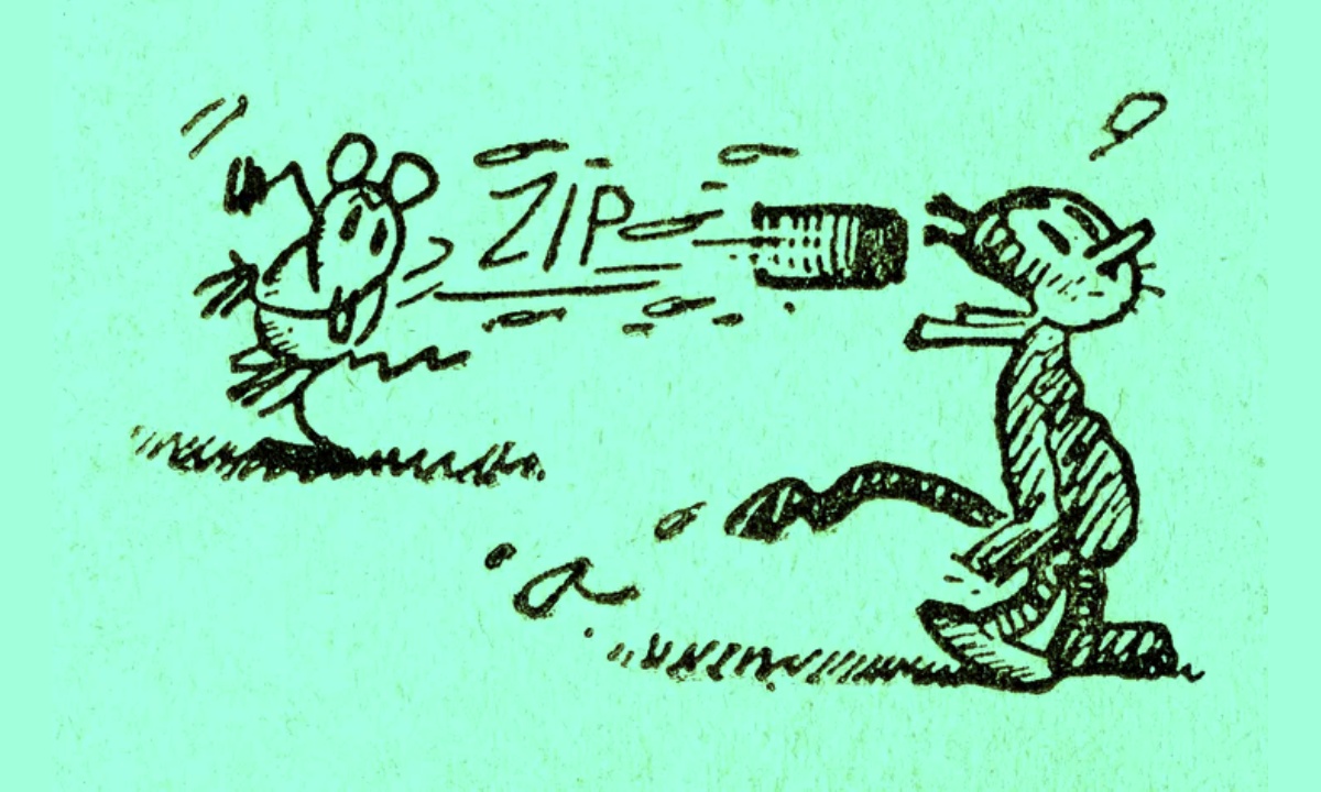 Krazy Kat comic strip character