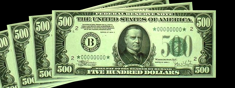 $500 Bill