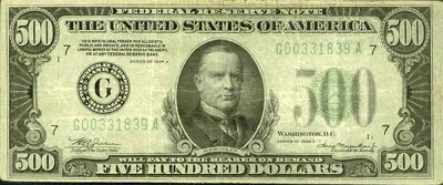$500 bill