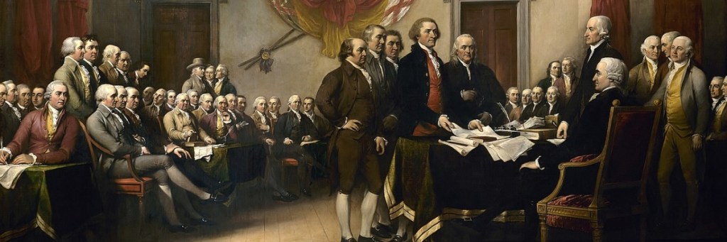 signing of the Declaration of Independence