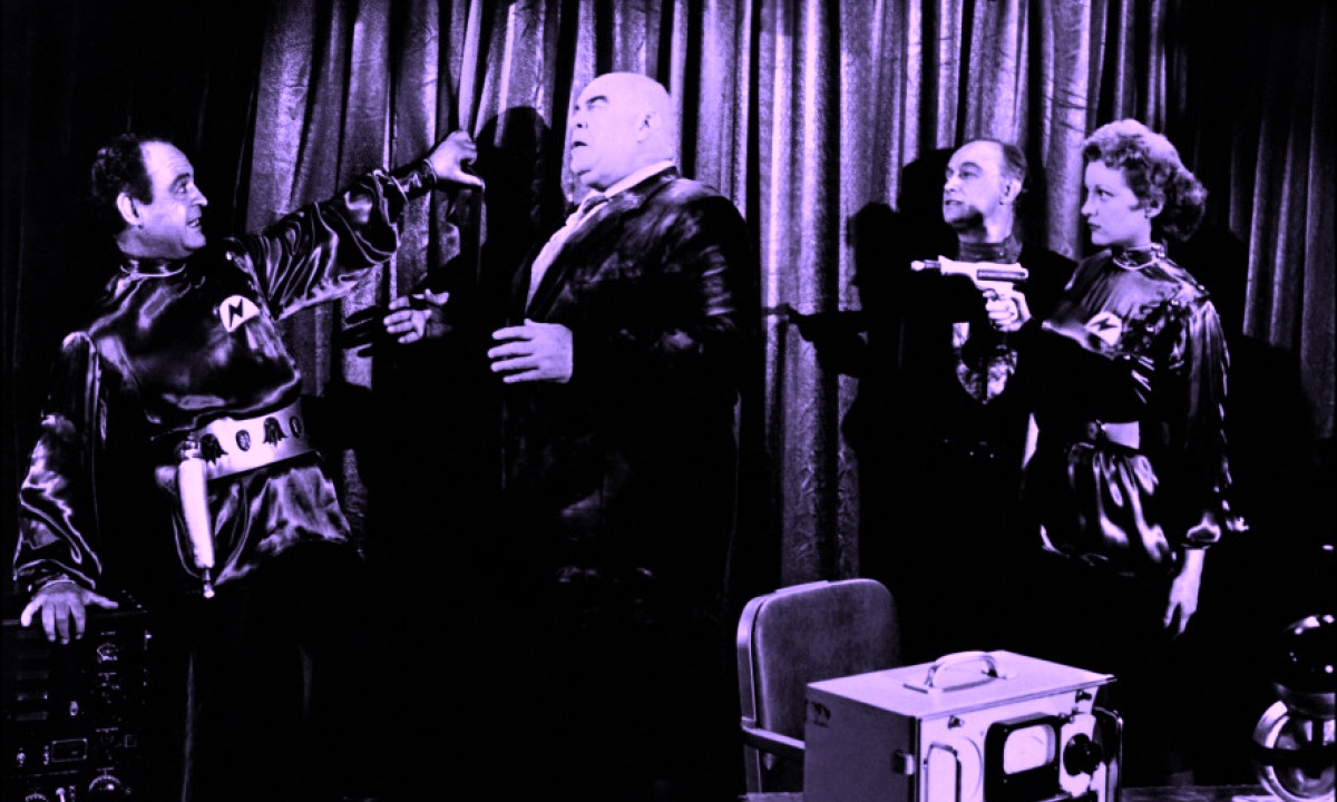 Scene from "Plan 9 from Outer Space"