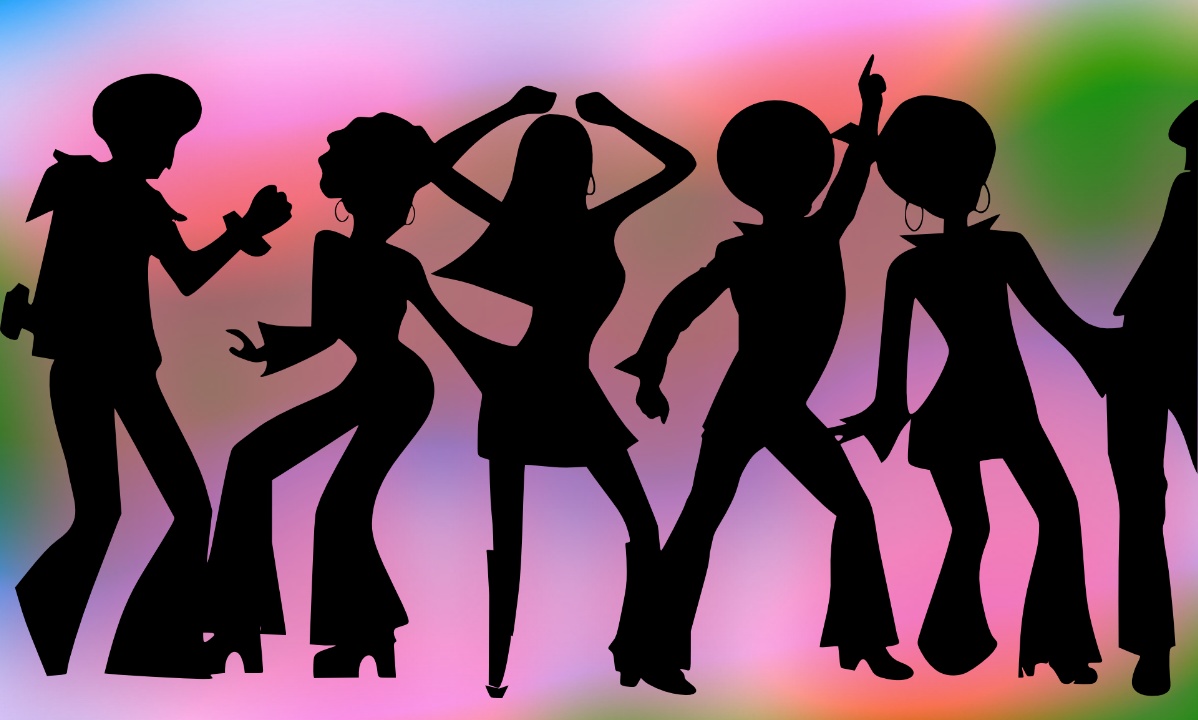 Silhouette images of dancers