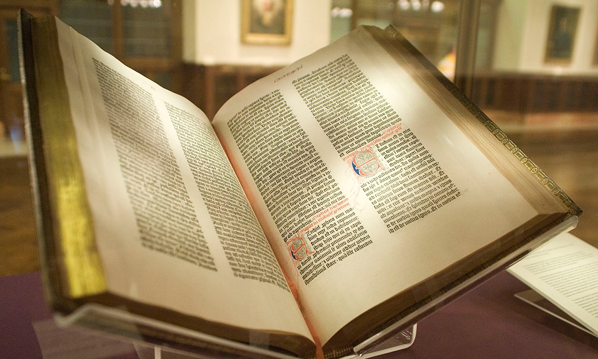 Pop Culture Flashback: Gutenberg’s Bible is Completed? (August 24)