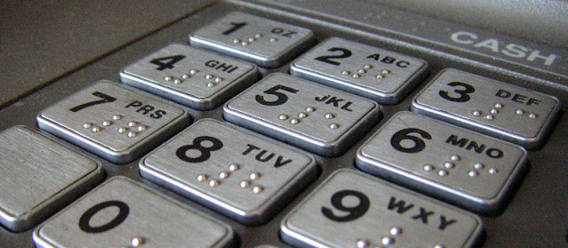 ATM keyboard