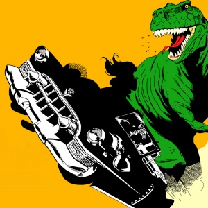 Artwork for "Cadillacs and Dinosaurs"