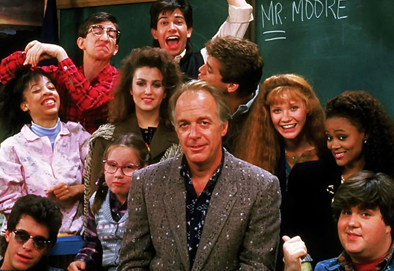 Cast from "Head of the Class" TV show