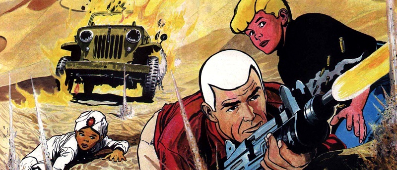 Action scene from Jonny Quest