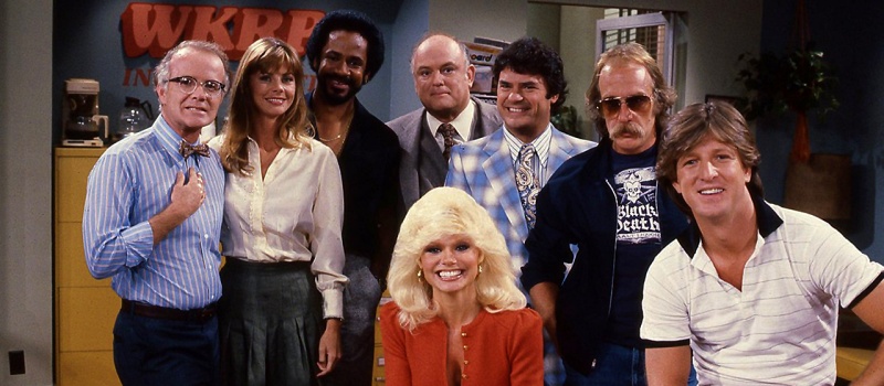 The cast from "WKRP in Cincinnati"