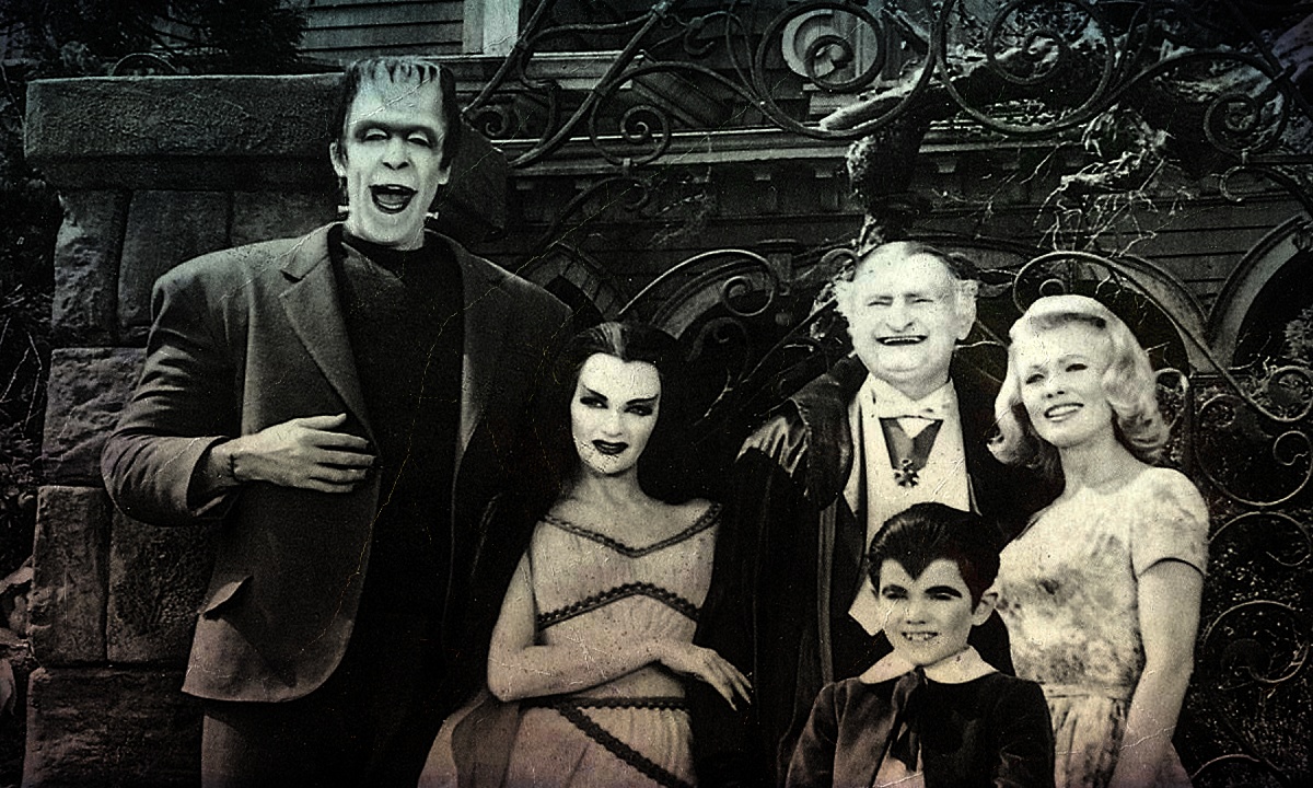 The cast of "The Munsters"
