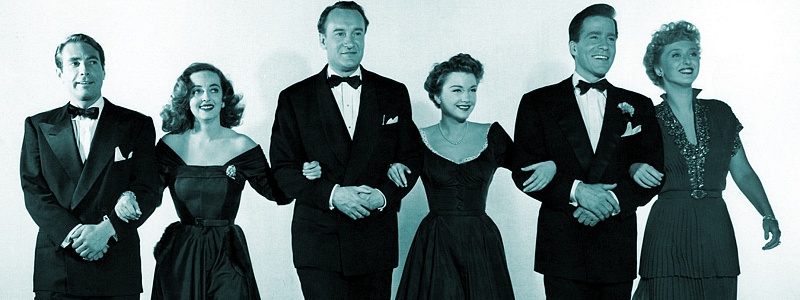 The cast from All About Eve