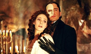 Emmy Rossum and Gerard Butler from the "Phantom of the Opera" movie