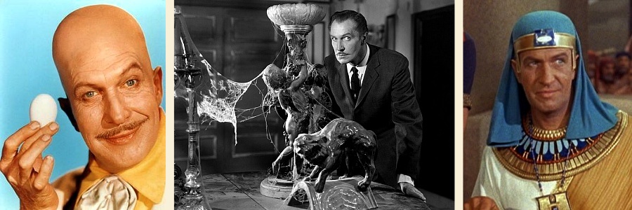 Vincent Price playing 3 different characters