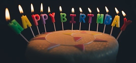 Happy Birthday Candles