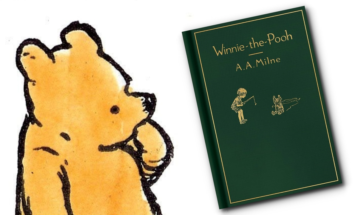 Winnie the Pooh and his book