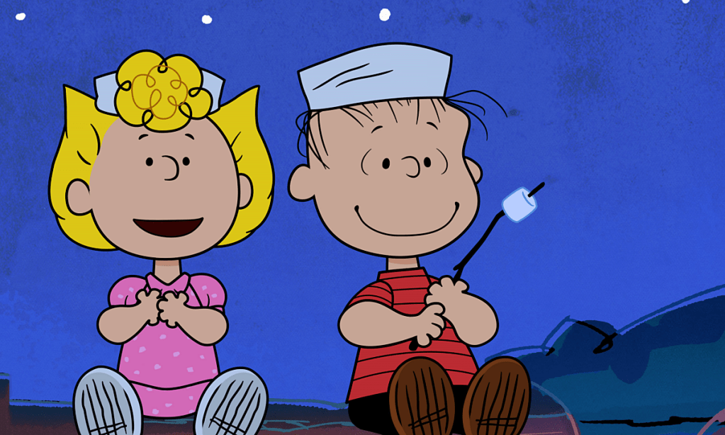 Linus Van Pelt and Sally Brown