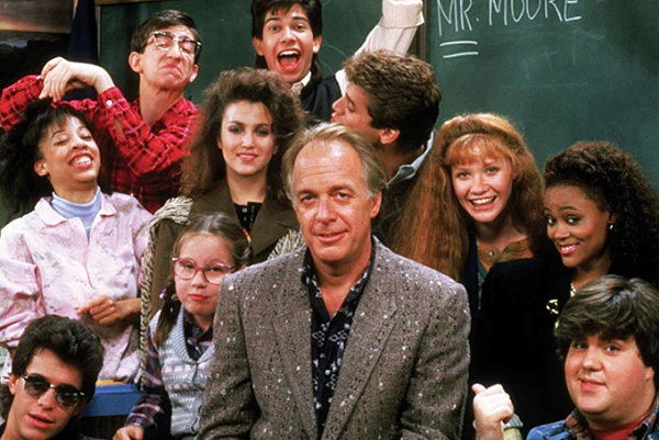 The cast of "Head of the Class"