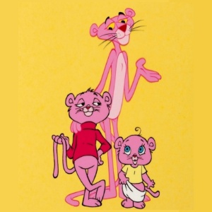Pink Panther and his two sons