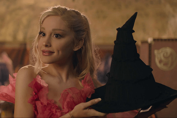 Ariana Grande as Galinda in "Wicked"