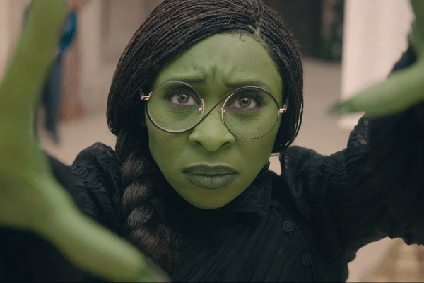 Cynthia Ervio as Elphaba in "Wicked"