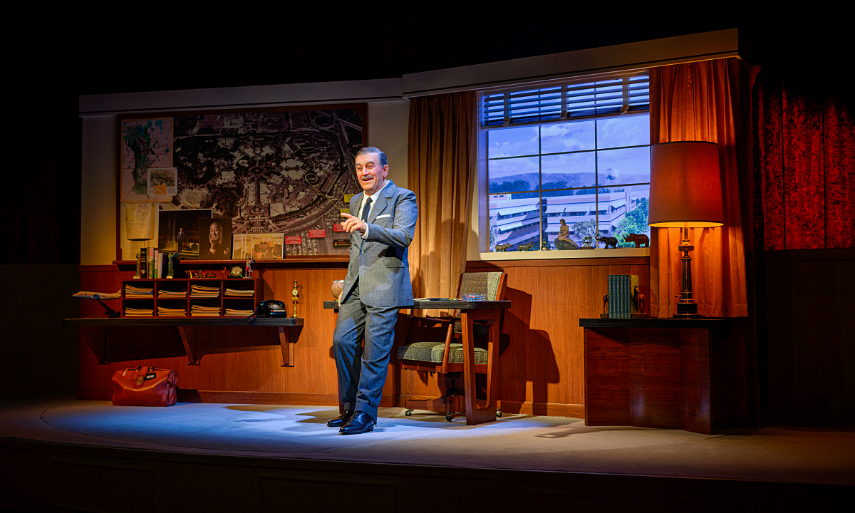 Walt Disney seen as an animatronic