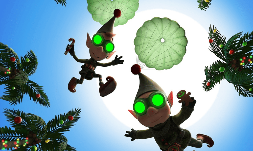 Elves Wayne and Lanny from "Prep & Landing"