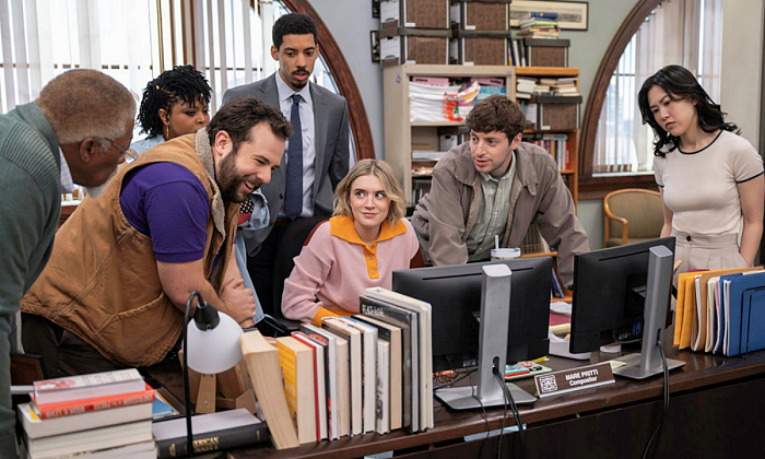 The cast from "The Paper"