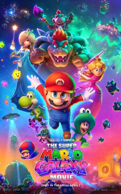The Super Mario Galaxy movie poster