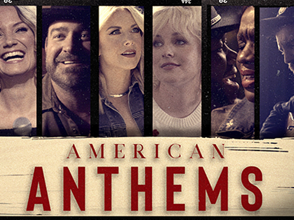 Title card for "American Anthems"