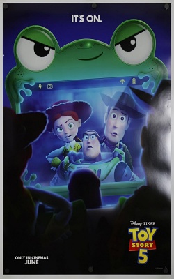 Movie poster for "Toy Story 5"
