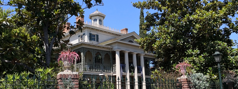The Haunted Mansion at Disneyland