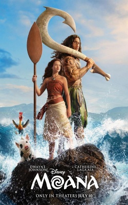 Moana movie poster for 2026.