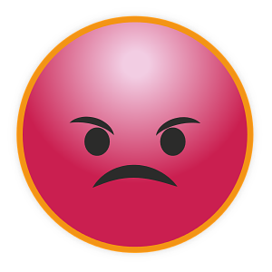 Anger emoji