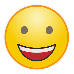 Happiness emoji